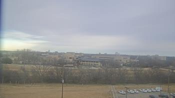 Weather camera view of Fort Hays State University.