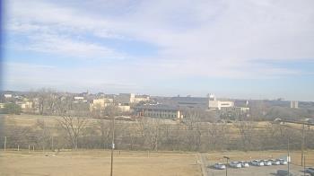 Weather camera view of Fort Hays State University.