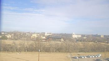 Weather camera view of Fort Hays State University.