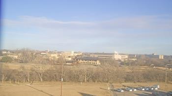 Weather camera view of Fort Hays State University.