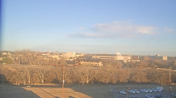 Weather camera view of Fort Hays State University.