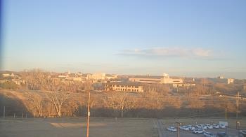 Weather camera view of Fort Hays State University.