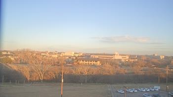 Weather camera view of Fort Hays State University.