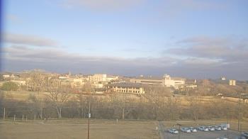 Weather camera view of Fort Hays State University.