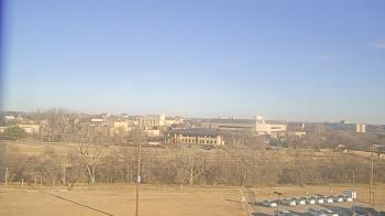 Weather camera view of Fort Hays State University.