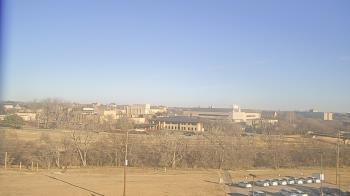 Weather camera view of Fort Hays State University.