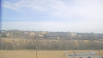 Weather camera view of Fort Hays State University.