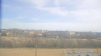 Weather camera view of Fort Hays State University.