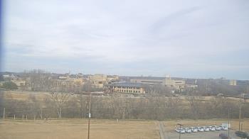Weather camera view of Fort Hays State University.