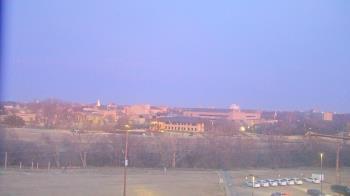 Weather camera view of Fort Hays State University.