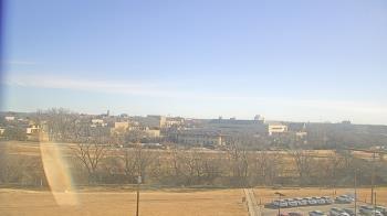 Weather camera view of Fort Hays State University.