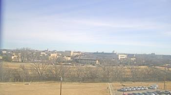 Weather camera view of Fort Hays State University.