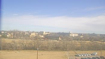 Weather camera view of Fort Hays State University.