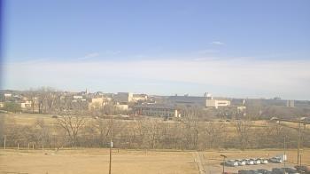 Weather camera view of Fort Hays State University.