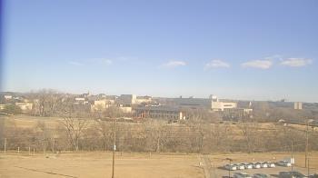 Weather camera view of Fort Hays State University.