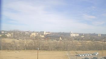 Weather camera view of Fort Hays State University.