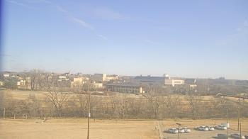 Weather camera view of Fort Hays State University.