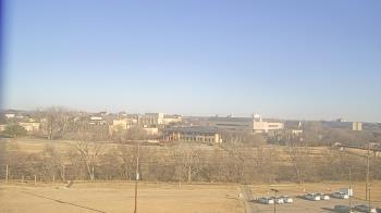 Weather camera view of Fort Hays State University.