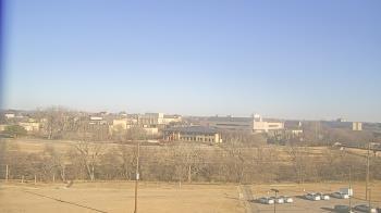 Weather camera view of Fort Hays State University.