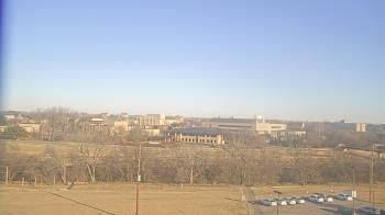 Weather camera view of Fort Hays State University.