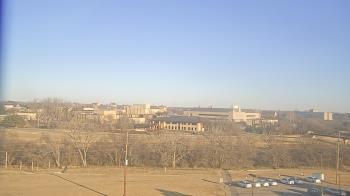 Weather camera view of Fort Hays State University.