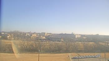 Weather camera view of Fort Hays State University.