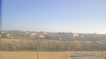Weather camera view of Fort Hays State University.