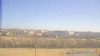 Weather camera view of Fort Hays State University.
