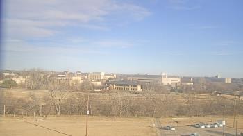 Weather camera view of Fort Hays State University.