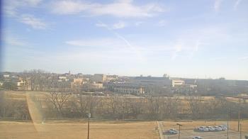 Weather camera view of Fort Hays State University.