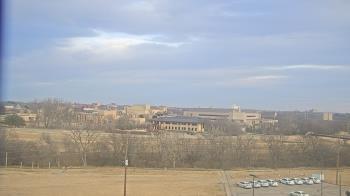 Weather camera view of Fort Hays State University.