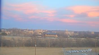 Weather camera view of Fort Hays State University.