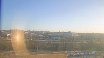 Weather camera view of Fort Hays State University.