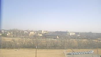 Weather camera view of Fort Hays State University.