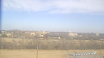 Weather camera view of Fort Hays State University.