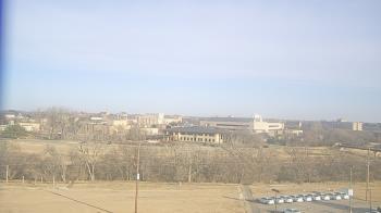 Weather camera view of Fort Hays State University.