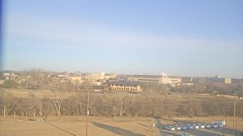 Weather camera view of Fort Hays State University.