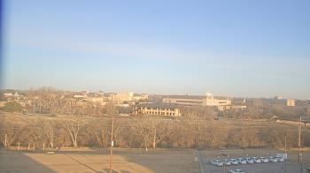 Weather camera view of Fort Hays State University.