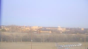 Weather camera view of Fort Hays State University.