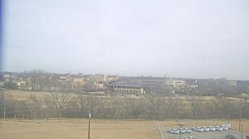 Weather camera view of Fort Hays State University.