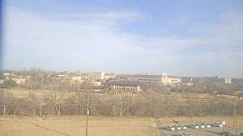 Weather camera view of Fort Hays State University.