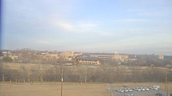 Weather camera view of Fort Hays State University.