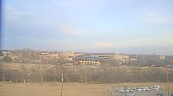 Weather camera view of Fort Hays State University.