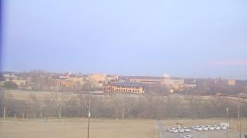 Weather camera view of Fort Hays State University.