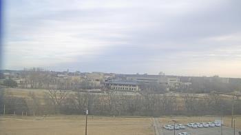 Weather camera view of Fort Hays State University.