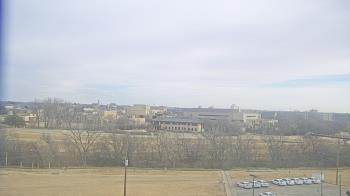 Weather camera view of Fort Hays State University.