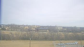 Weather camera view of Fort Hays State University.