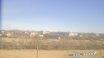 Weather camera view of Fort Hays State University.