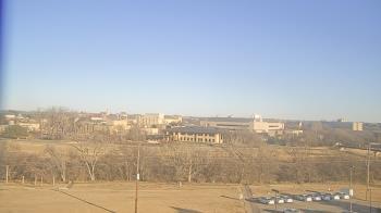 Weather camera view of Fort Hays State University.