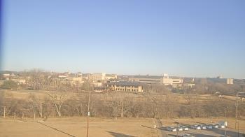 Weather camera view of Fort Hays State University.
